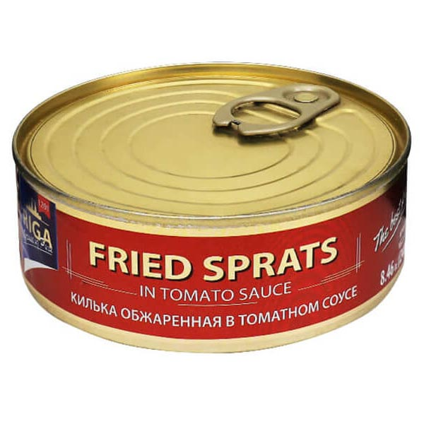 Smoked e/o Fried Sprat-Tomato – 8.47 oz (240gr)
